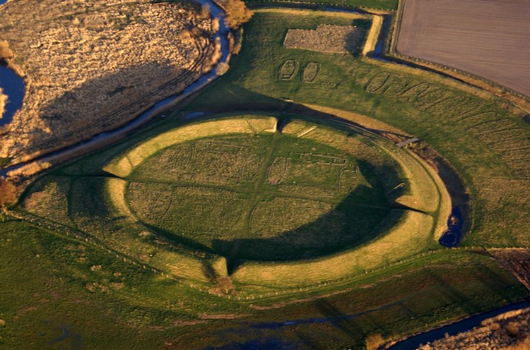 “Vallø Borgring” Viking Age Circular Fortress