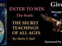 Giveaway: Win The Book The Secret Teachings of All Ages