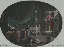 The Man in the Iron Mask, etching and mezzotint, 1789. Library of Congress, Washington, D.C.
