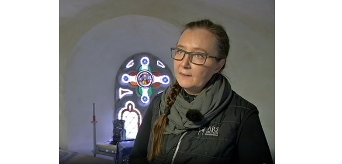 Symbolic Meaning Behind Unknown 800-Year-Old Ceiling Paiting Discovered In A Church On Gotland, Sweden