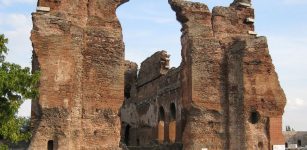 Red Basilica, one of the seven important churches in Early Christianity, was built on the temple of Serapis, Bergama.. Image via Wikipedia