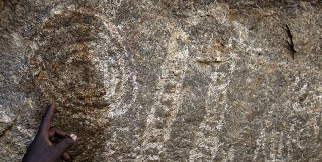 Uganda rock art