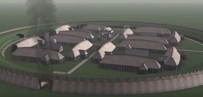 Vallø Borgring Viking fortress