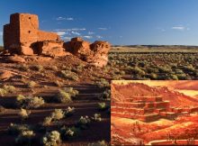 Wupatki Ruins And The Sacred Sunset Crater Of The Ancestral Puebloans In Arizona