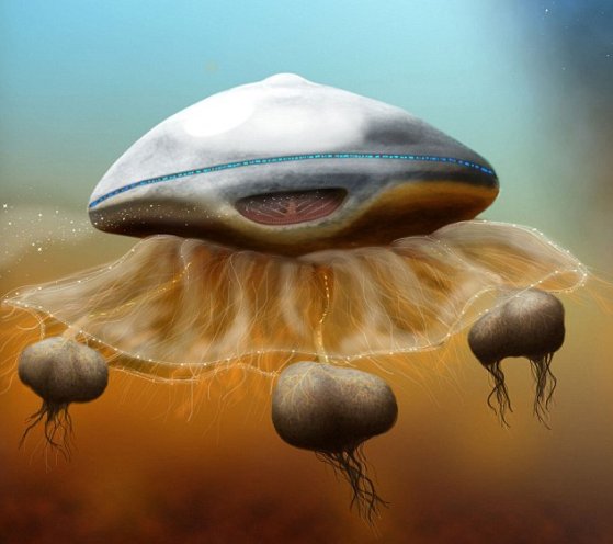 Alien-like jelly