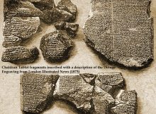 Babylonian cuneiform tablet - Flood Story