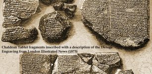 Babylonian cuneiform tablet - Flood Story
