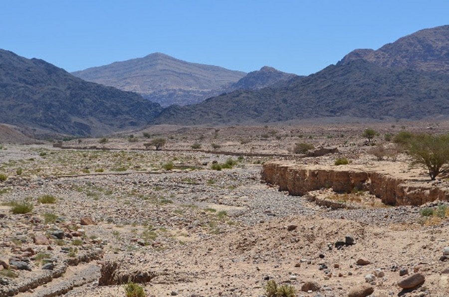 Wadi Faynan polluted region, Jordan