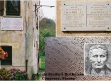 House where Louis Braille was born