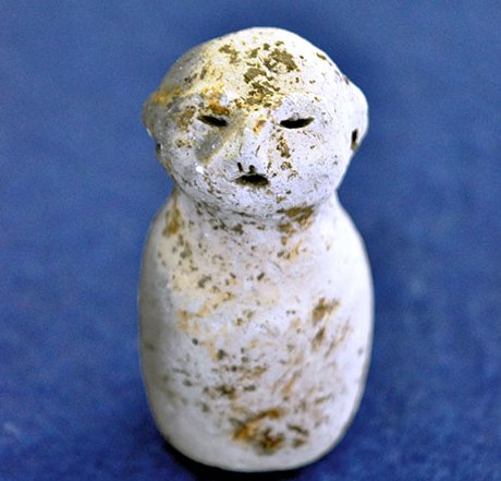 Charming 2,000-Year-Old Moon-Faced Clay Doll Discovered At Osaka Ruins, Japan