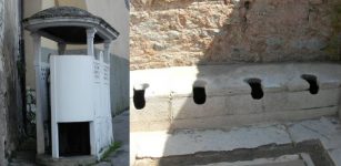 First Public Pay Toilets Were Invented In Ancient Rome In 74 A.D.