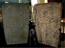 Inchbrayock Stone: Pictish Samson Stone Carved With Biblical Symbols And Scenes