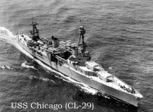 USS Chicago (CL-29) - image is in the public domain in the United States.