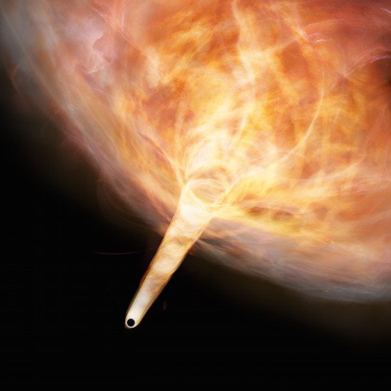 The Bullet: Mysterious Cloud Of Molecules Tearing Through The Milky Way