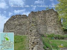 Pontefrac CAstle, West Yorkshire, England