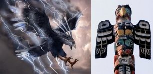 Powerful Thunderbird Sent By The Gods To Protect Humans From Evil In Native American Legends