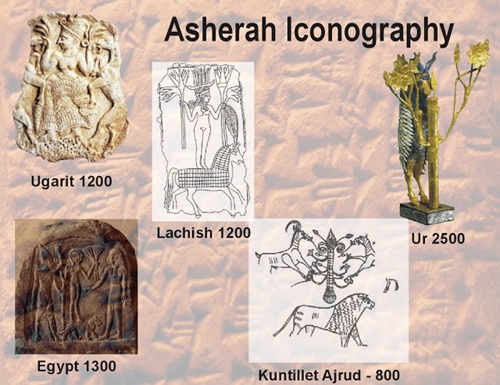 Lost And Forgotten Goddess Asherah - Queen Consort Of The Sumerian God Anu And Ugaritic God El