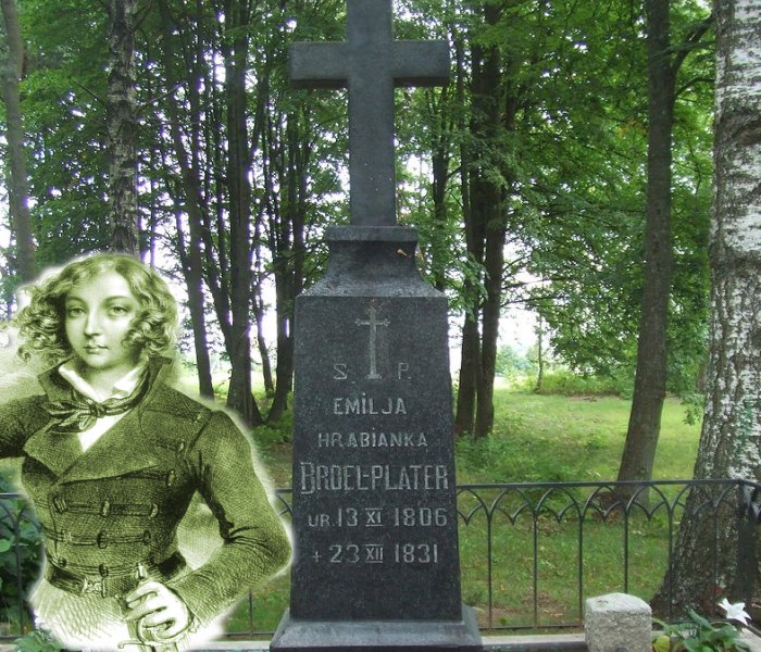 Emilia Plater’s Tombstone in Lithuania
