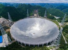 China's Five-hundred-meter Aperture Spherical Radio Telescope (FAST). Image credit: National Astronomical Observatories of China (NAOC