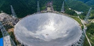 China's Five-hundred-meter Aperture Spherical Radio Telescope (FAST). Image credit: National Astronomical Observatories of China (NAOC