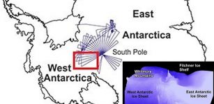 antarctica subglacial features