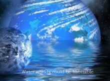 Water worlds habitable