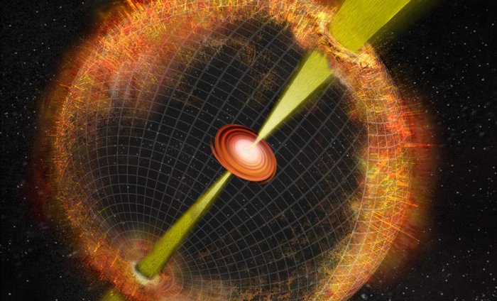 Orphan” Gamma Ray Burst. Credit: Bill Saxton, NRAO/AUI/NSF