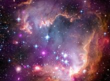 The 'Wing' of the Small Magellanic Cloud. Image credit: NASA/CXC/JPL-Caltech/STScI