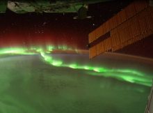 Auroral beads forming along an arc. (Image: ESA)