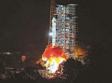 from the southwestern Xichang launch center. Image via Gulf Times