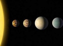 This is an artist's impression of the planets orbiting K2-187. (Image: NASA/JPL-Caltech/R. Hurt, T. Pyle (IPAC), UTokyo/J. Livingston)