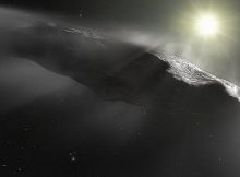 An artist's depiction of interstellar object 'Oumuamua. Credit: ESA/Hubble; NASA; ESO; M. Kornmesser