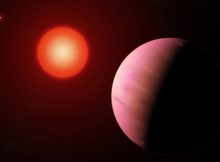 A newly discovered exoplanet is located within the “habitable zone,” where liquid water may exist on the planet’s surface. Courtesy of NASA’s Goddard Space Flight Center/Francis Reddy