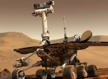 An artist's concept portrays a NASA Mars Exploration Rover on the surface of Mars. NASA/JPL/Cornell University