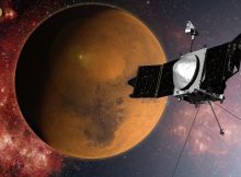 MAVEN is the first Mars mission managed by the Goddard Space Flight Center. Image credit: NASA