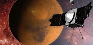 MAVEN is the first Mars mission managed by the Goddard Space Flight Center. Image credit: NASA