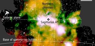 XMM-Newton's view of the Galactic centre. Credit: ESA/XMM-Newton/G. Ponti et al. 2019, Nature