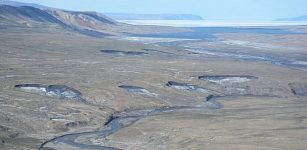 Widespread permafrost degradation seen in high Arctic terrain