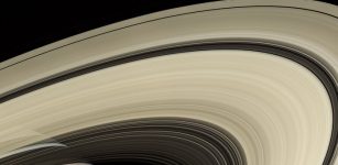 Saturn’s rings are perhaps the most recognized feature of any world in our solar system. They are made mostly of particles of water ice that range in size from smaller than a grain of sand to as large as mountains.Credit: NASA/JPL/Space Science Institute