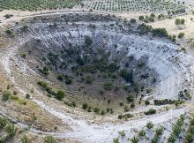 Giant crater Turkey