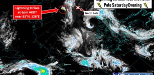 Instability Near The North Pole Caused 48 Rare Lightning Discharges