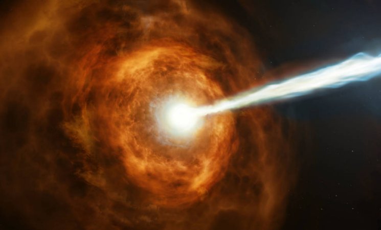 Giant Gamma-Ray Burst Trillion Times More Powerful Than Visible Light – Observed