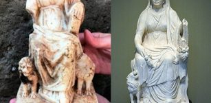 Marble 2th Century AD Statuette Of Goddess Cybele Unearthed In Bulgaria’s Plovdiv