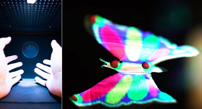 A 3D Projection You Can Feel And Hear – Almost Like A Real Hologram