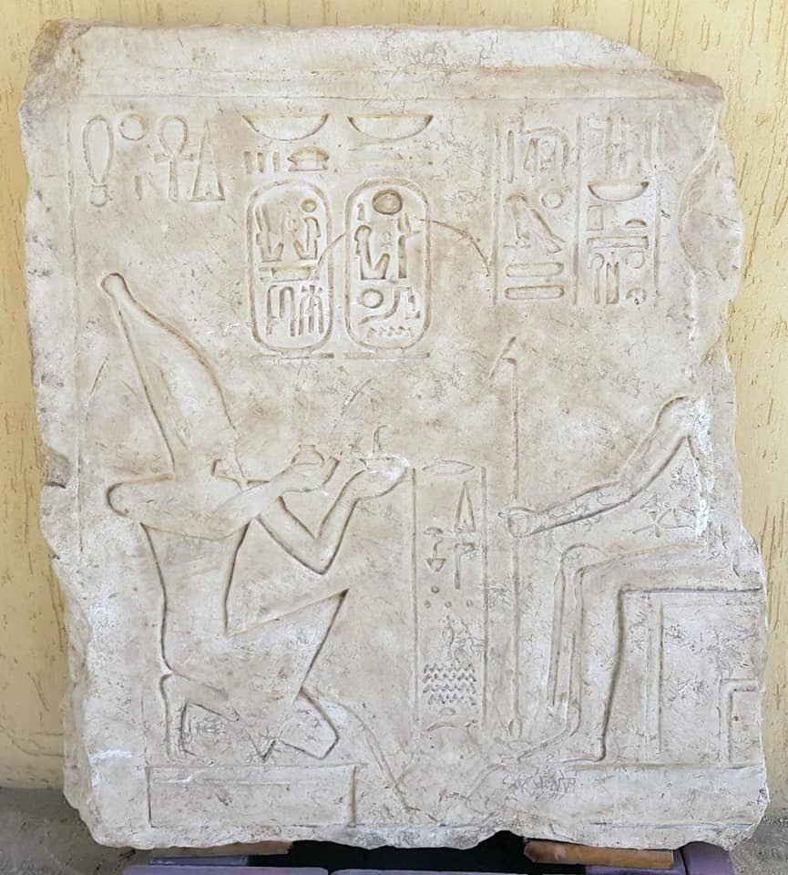 Royal Colossi Fragments, Mud Brick Wall And Pottery Uncovered In Matariya, Egypt