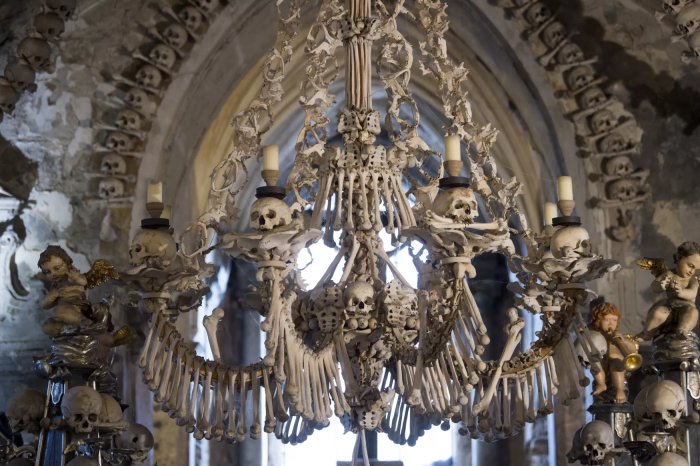 Incredible Sedlec Ossuary - Church Of Bones Reveals More Gruesome Secrets