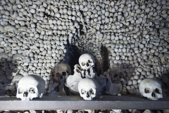 The Church of Bones is a popular tourist attraction but also a place of worship.