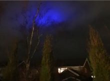 Mysterious Large Blue “Blob” Visible In The Skies Over Wales