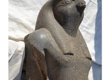 Colossus was unearthed at the Funerary Temple of king Amenhotep III.