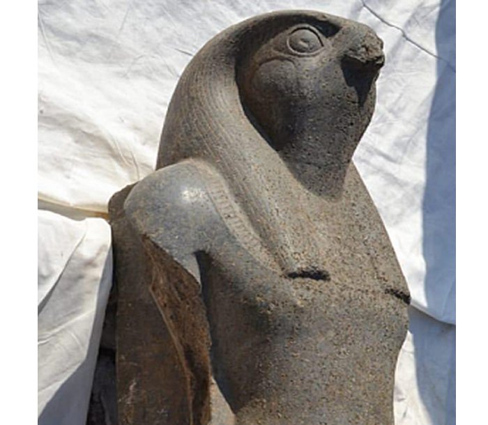 Colossus was unearthed at the Funerary Temple of king Amenhotep III.